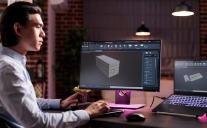 criação de projetos em 3D